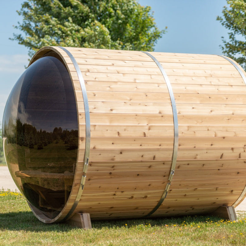 Load image into Gallery viewer, SAUNA EVOLUTION® Barrel Sauna Serenity Nature Air 4
