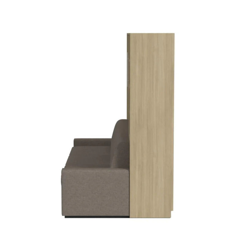Load image into Gallery viewer, Queen Size Murphy Bed with Extended Couch | Inovabed
