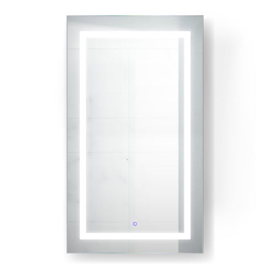 Krugg Svange 24″ X 42″ LED Medicine Cabinet  with Dimmer & Defogger LEFT HINGE SVANGE2442L