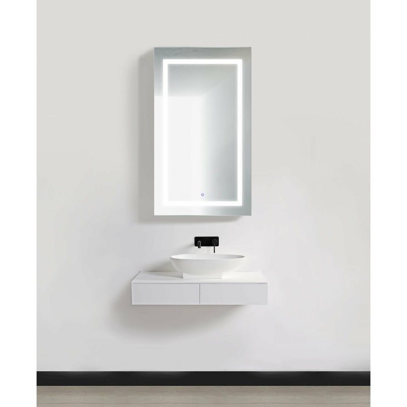 Load image into Gallery viewer, Krugg Svange 24″ X 42″ LED Medicine Cabinet  with Dimmer &amp; Defogger LEFT HINGE SVANGE2442L

