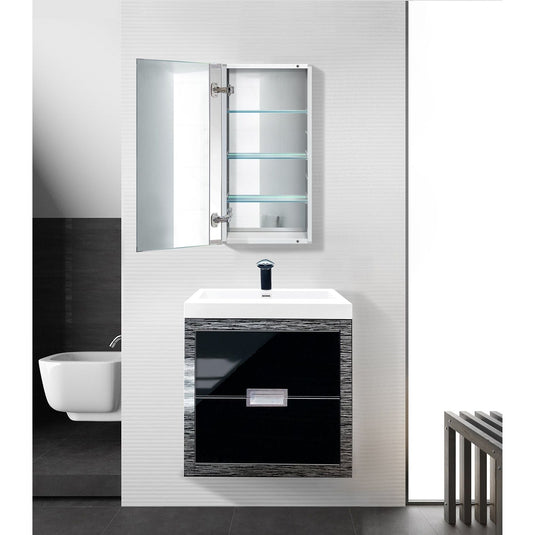Krugg Plaza 15'' x 30'' Medicine Cabinet Plaza1530