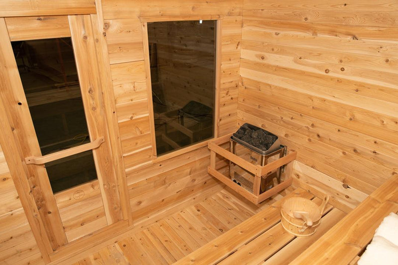 Load image into Gallery viewer, LeisureCraft Luna Sauna – Fits 2-3 People
