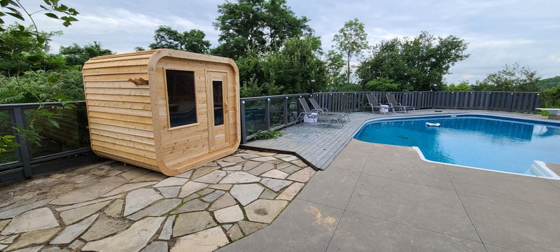 Load image into Gallery viewer, LeisureCraft Luna Sauna – Fits 2-3 People
