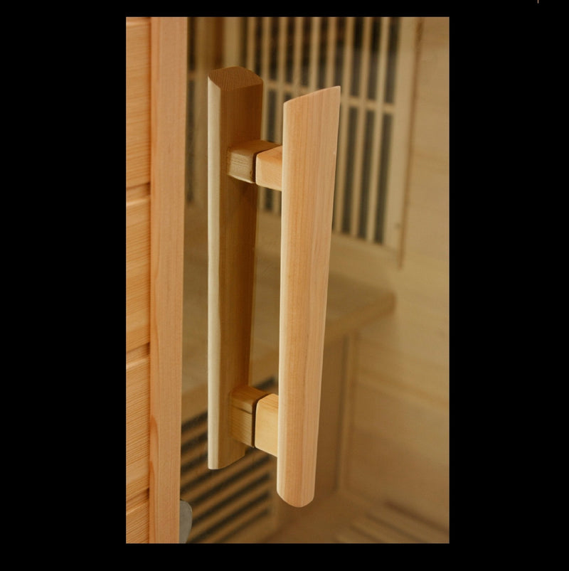 Load image into Gallery viewer, Maxxus 4-Person Low EMF FAR Infrared Sauna – Canadian Hemlock
