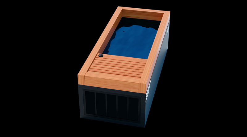 Load image into Gallery viewer, Medical Frozen 7 Cold Plunge - Heavy Duty, Essential Oil Infuser, UV Sanitizing, Indoor/Outdoor Cold Therapy Tub
