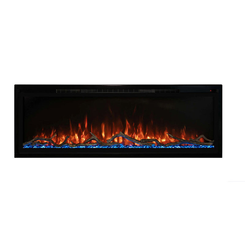 Load image into Gallery viewer, Modern Flames Spectrum Slimline 74" Ultra-Slim Build-In Electric Fireplace - SPS-74B
