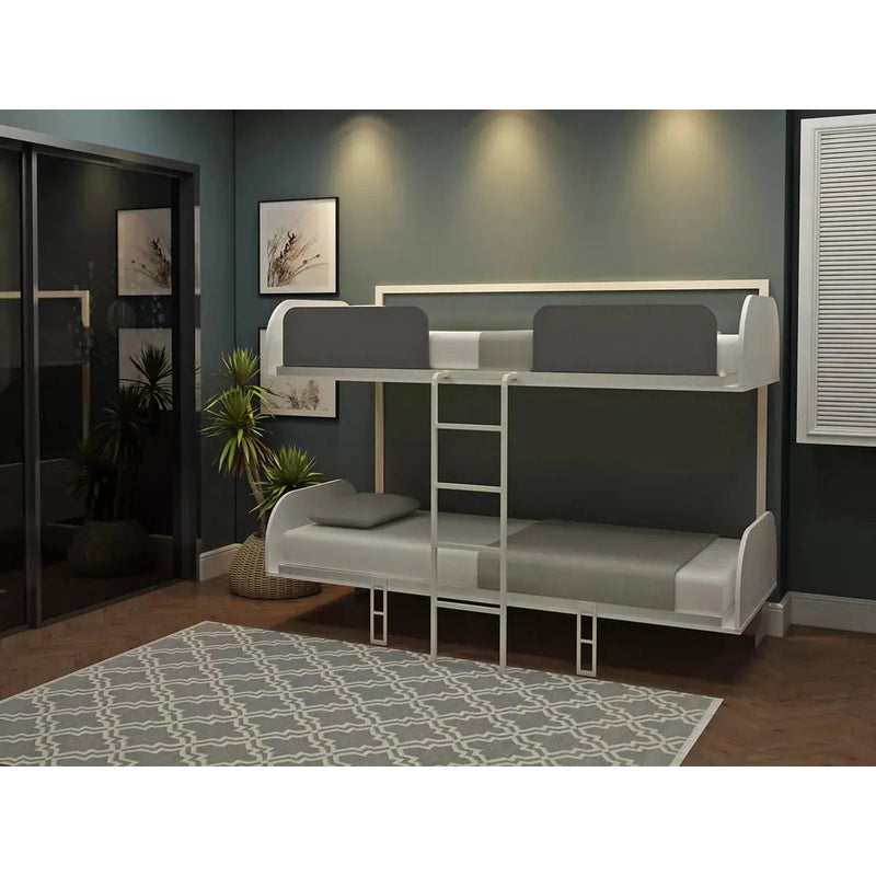Load image into Gallery viewer, Murphy Bunk Bed Horizontal | Twin/Twin XL | Multimo Beds A750
