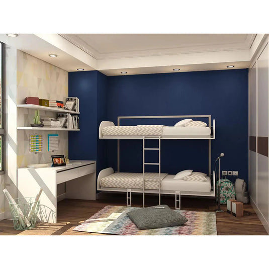 Murphy Bunk Bed Horizontal | Twin/Twin XL | Multimo Beds A750