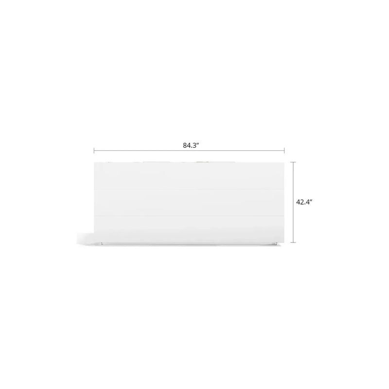 Load image into Gallery viewer, Twin/Twin XL Simple Horizontal Murphy Wall Bed | Multimo Beds
