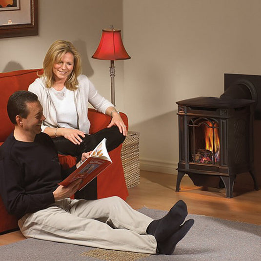 Napoleon Arlington™ Direct Vent Stove, Natural Gas, Electronic Ignition - Black GDS20NE