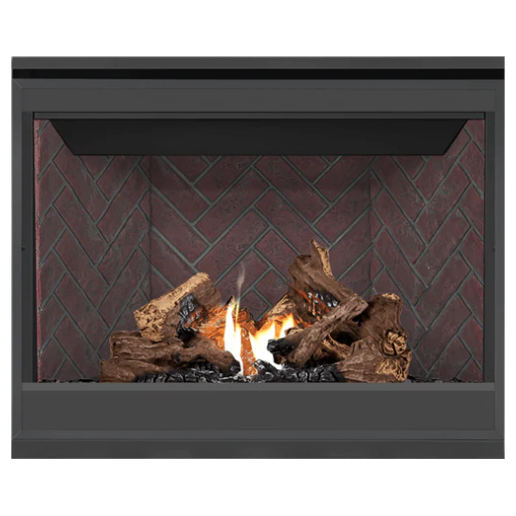 Load image into Gallery viewer, Napoleon Ascent™ 42 Direct Vent Millivolt Ignition Gas Fireplace - B42NTR- OldTownRedHerringbone Elegant Home USA
