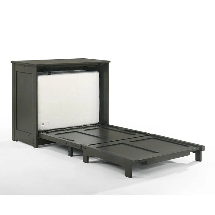 Load image into Gallery viewer, Night and Day Furniture Orion Murphy Cabinet Bed, Full Size, Stonewash Finish
