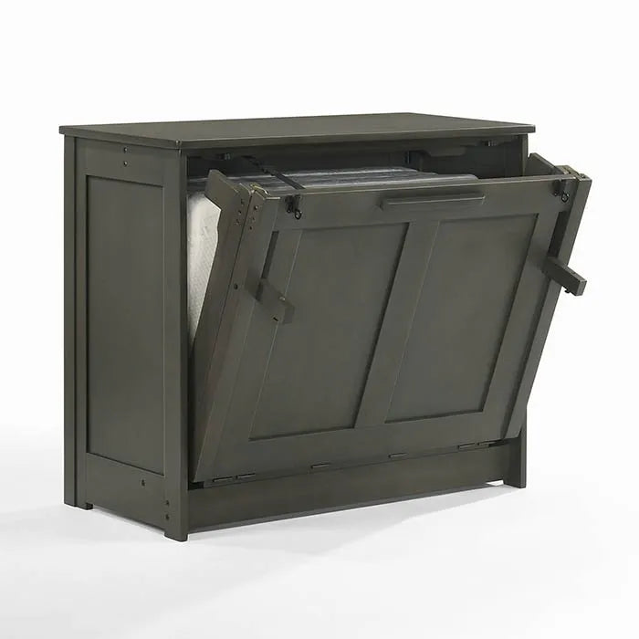 Load image into Gallery viewer, Night and Day Furniture Orion Murphy Cabinet Bed, Full Size, Stonewash Finish
