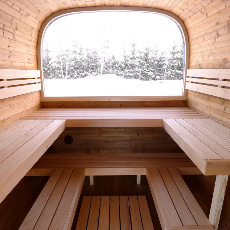 Load image into Gallery viewer, SAUNA EVOLUTION® Square Sauna Minimalist Refresh 6

