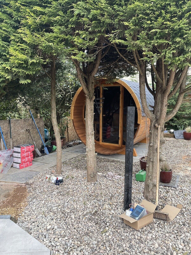 Load image into Gallery viewer, SAUNA EVOLUTION® Barrel Sauna Serenity Nature Air 7
