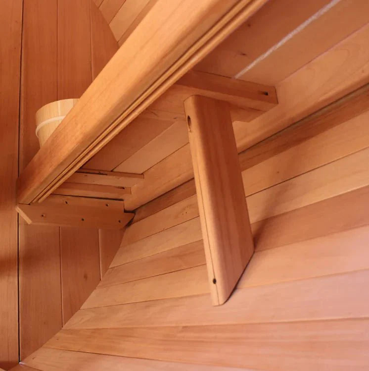 Load image into Gallery viewer, Scandia Barrel Sauna – 4-Person Traditional Sauna for Home Relaxation &amp; Wellness
