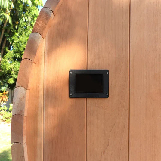 Scandia Electric Barrel Sauna Kit – 4-Person Traditional Sauna for Home