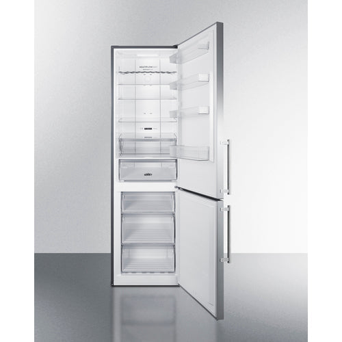 Load image into Gallery viewer, Summit 24" Wide Bottom Freezer Refrigerator FFBF181ES2
