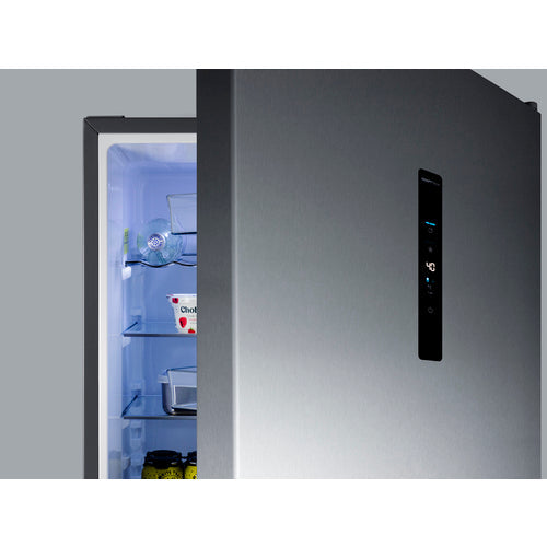 Load image into Gallery viewer, Summit 24" Wide Bottom Freezer Refrigerator FFBF181ES2

