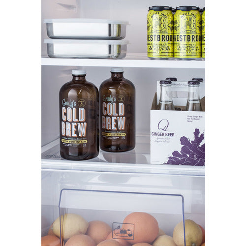 Load image into Gallery viewer, Summit 26" Wide Top Mount Refrigerator-Freezer FF1427W

