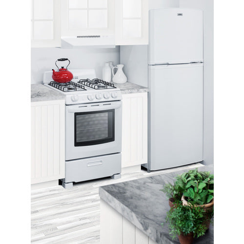 Summit 26" Wide Top Mount Refrigerator-Freezer FF1427W