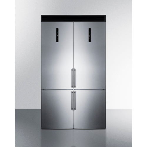 Load image into Gallery viewer, Summit 48" Wide Bottom Freezer Refrigerator Set FFBF181ES2KIT48
