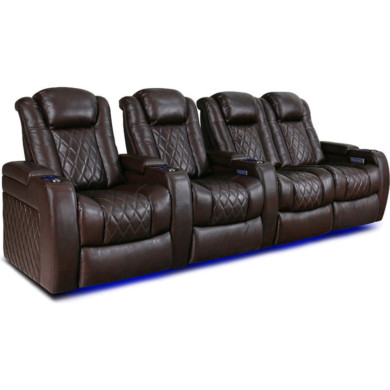 Load image into Gallery viewer, Valencia Tuscany Home Theater Seating  Row of 4
