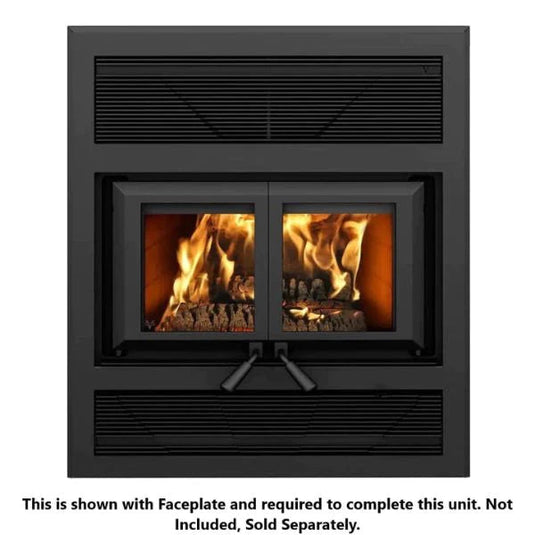 Ventis HE325 ZC Wood Fireplace with Blower - Unit VB00018