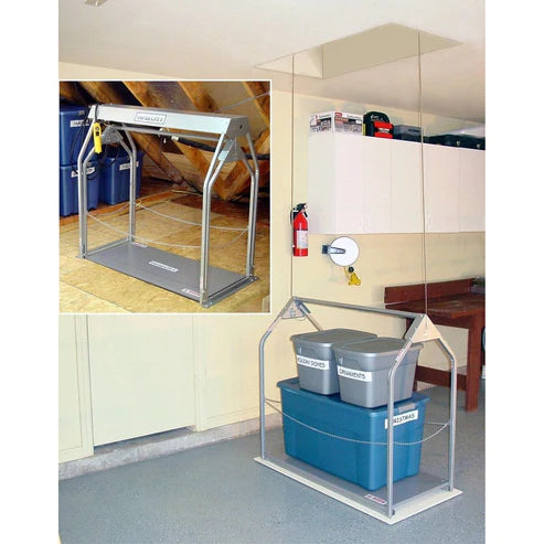 Load image into Gallery viewer, Attic Storage Electric Lift 200lbs - Model 24C by VersaLift

